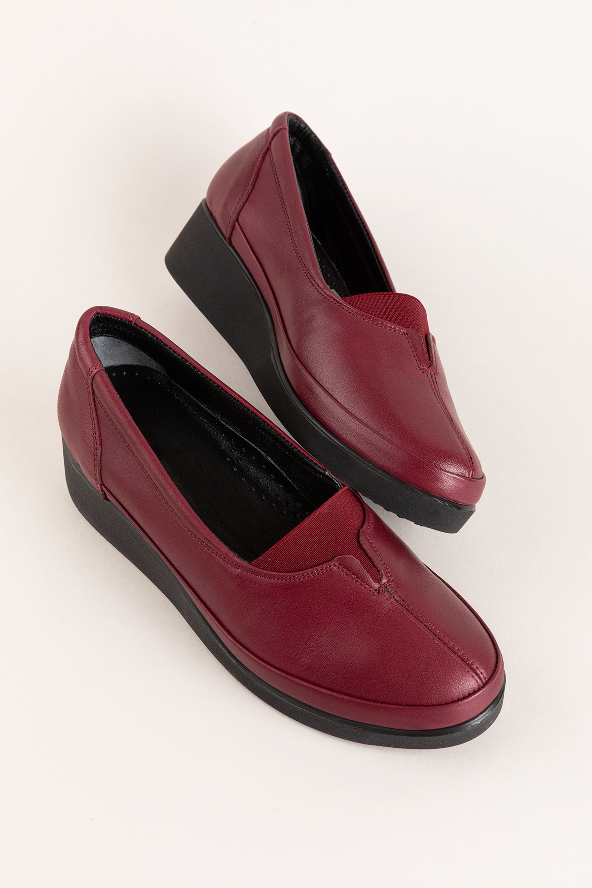 Gondol İçi Dışı Hakiki Deri Yumuşak Dokulu Günlük Ayakkabı ndr.101 - Görsel 3