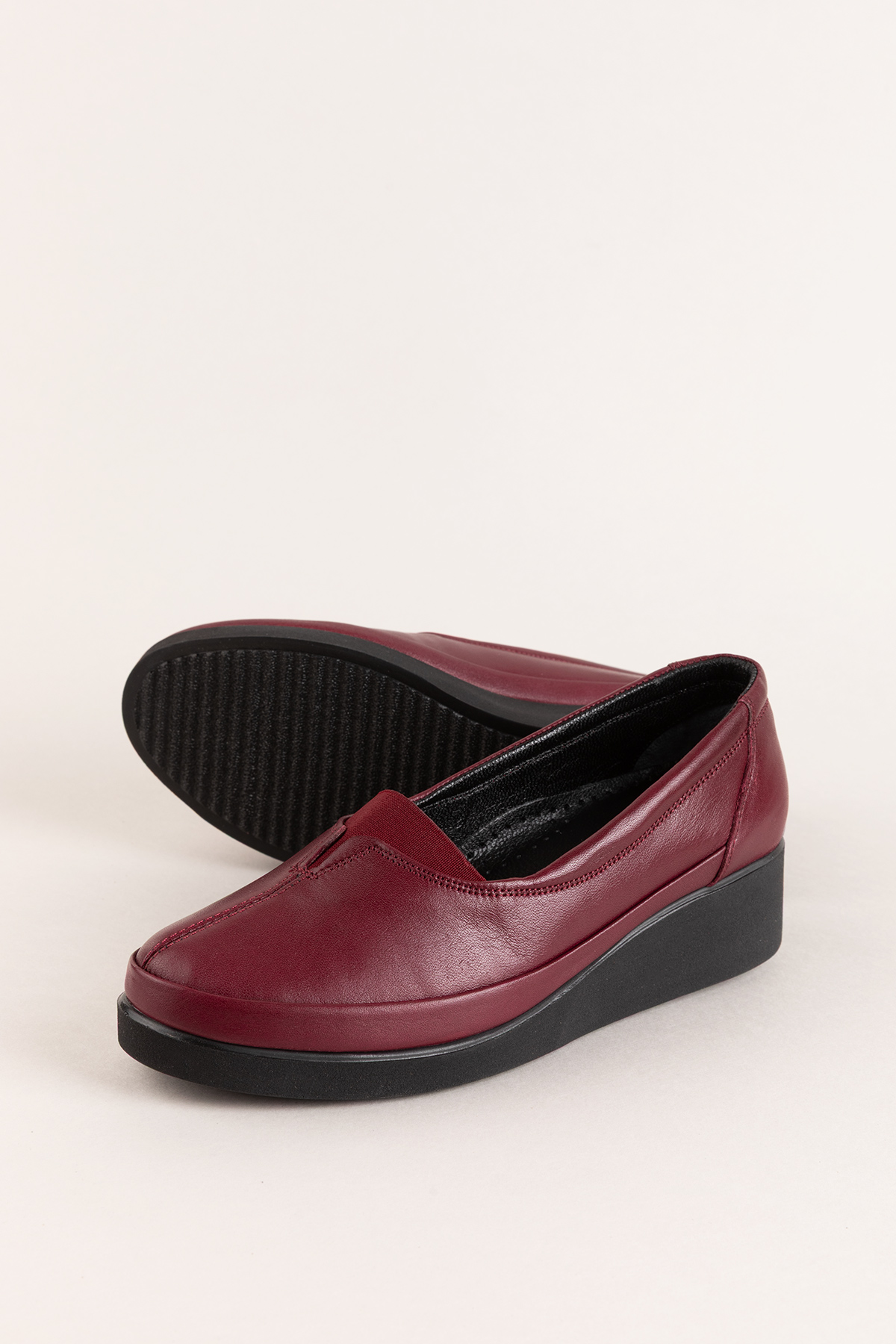 Gondol İçi Dışı Hakiki Deri Yumuşak Dokulu Günlük Ayakkabı ndr.101 - Görsel 4