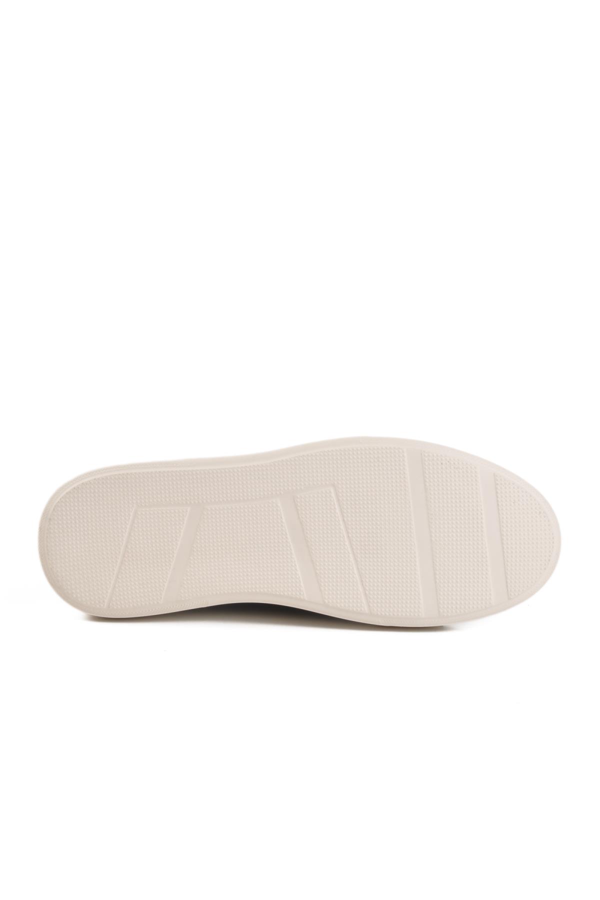 Siyah Hakiki Deri Erkek Günlük Ayakkabı A-55 M - Görsel 6