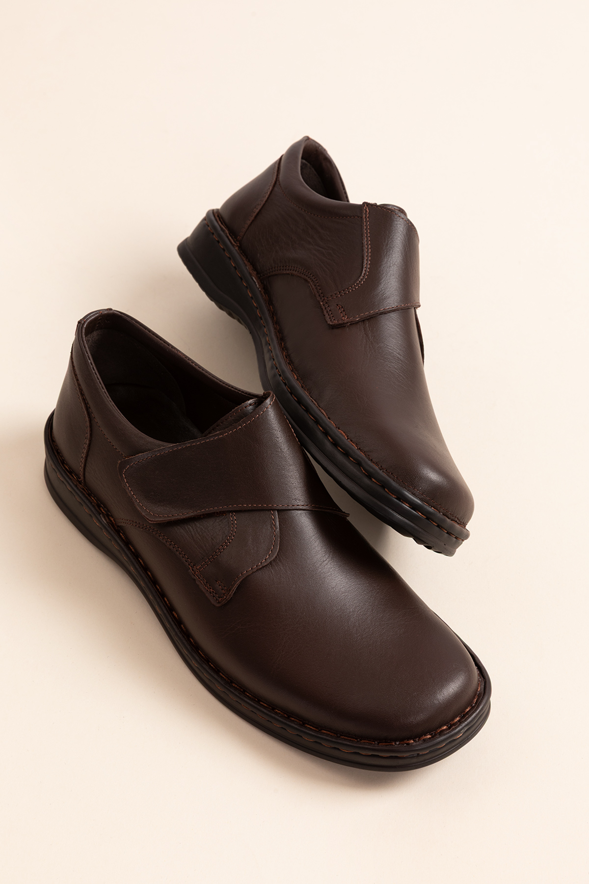 Gondol Erkek Hakiki Deri Günlük Klasik Ayakkabı kml.2029 - Görsel 4