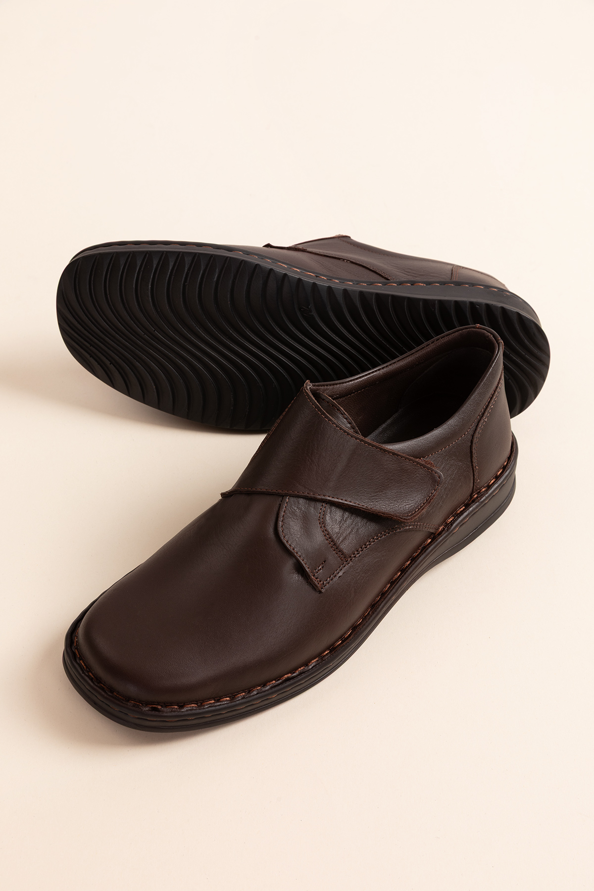 Gondol Erkek Hakiki Deri Günlük Klasik Ayakkabı kml.2029 - Görsel 5