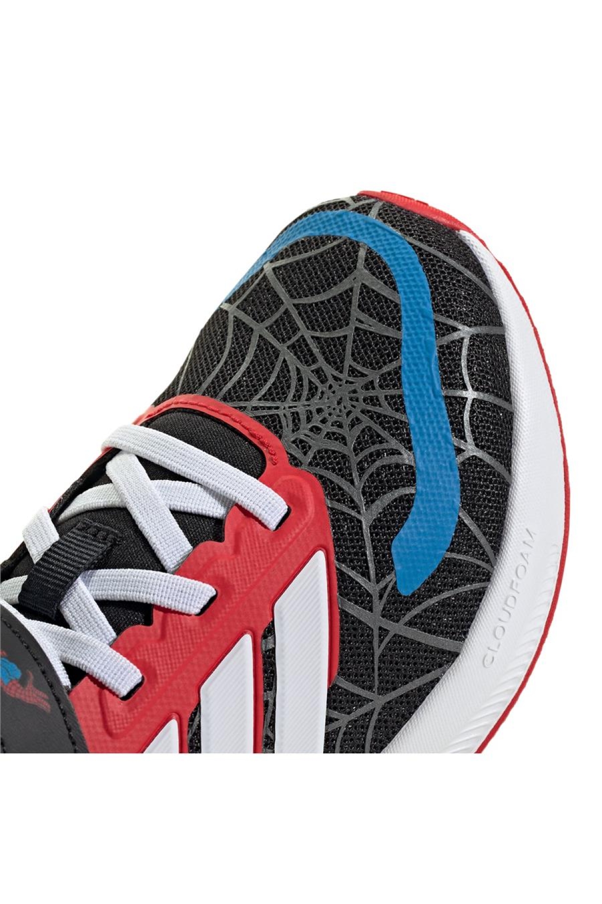 Unisex Çocuk Siyah Koşu Ayakkabısı RUNFALCON SPIDER-MAN EL C JR5660 - Görsel 10