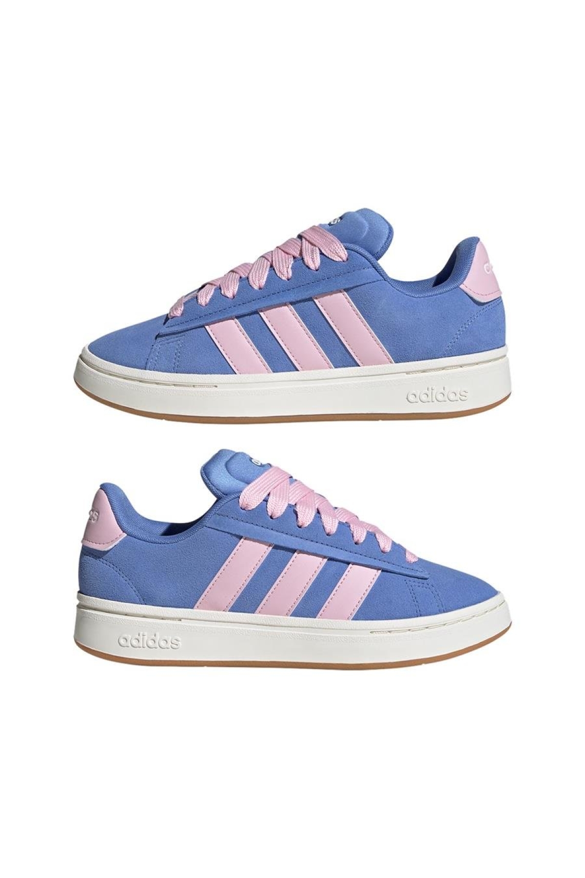 Kadın Mavi Yürüyüş Ayakkabısı GRAND COURT ALPHA 00s JQ3002 - Görsel 3