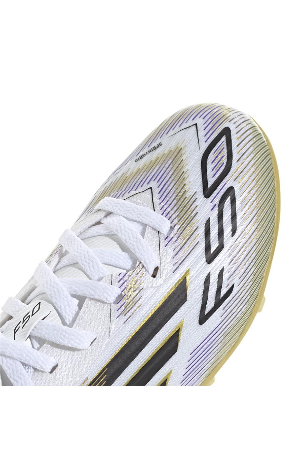 Unisex Çocuk Beyaz Krampon F50 LEAGUE FG/MG J JH7745 - Görsel 10