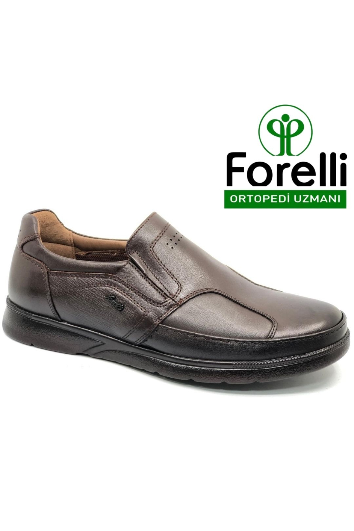 Hoka (Bunyon) Kemik Çıkıntısına Özel Hakiki Deri Ortopedik Erkek Casual Ayakkabı - Görsel 3