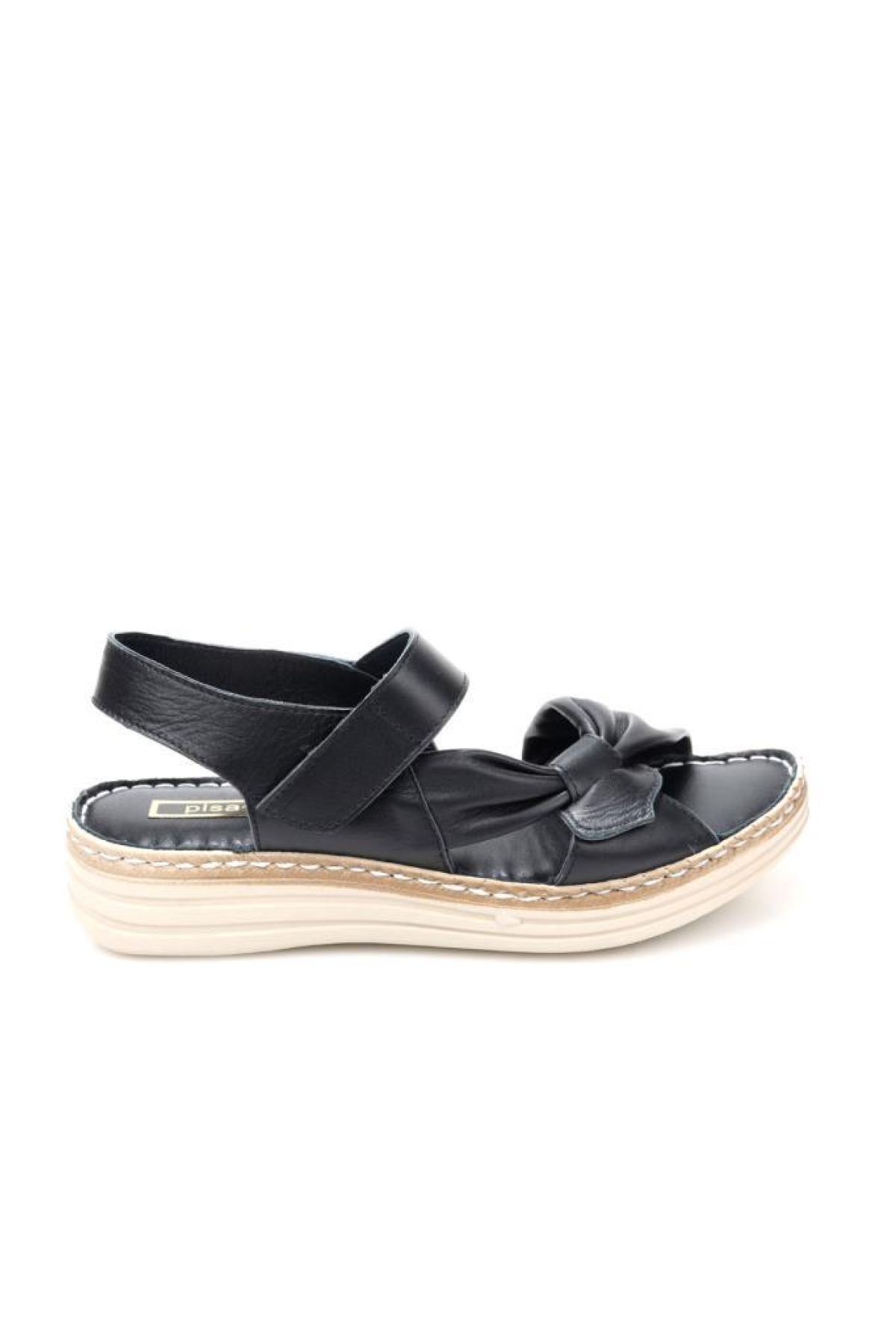 Pisagor Ps-32720 Kadın Ortopedik Deri Sandalet - Görsel 2