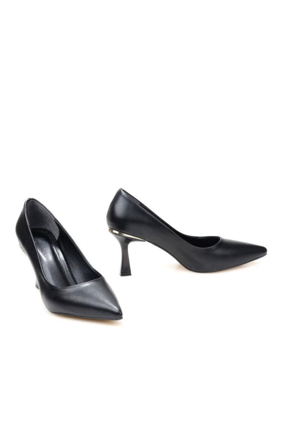 Pisagor Ps-32790 7,5 Cm Topuklu Kadın Stiletto Ayakkabı - Görsel 5