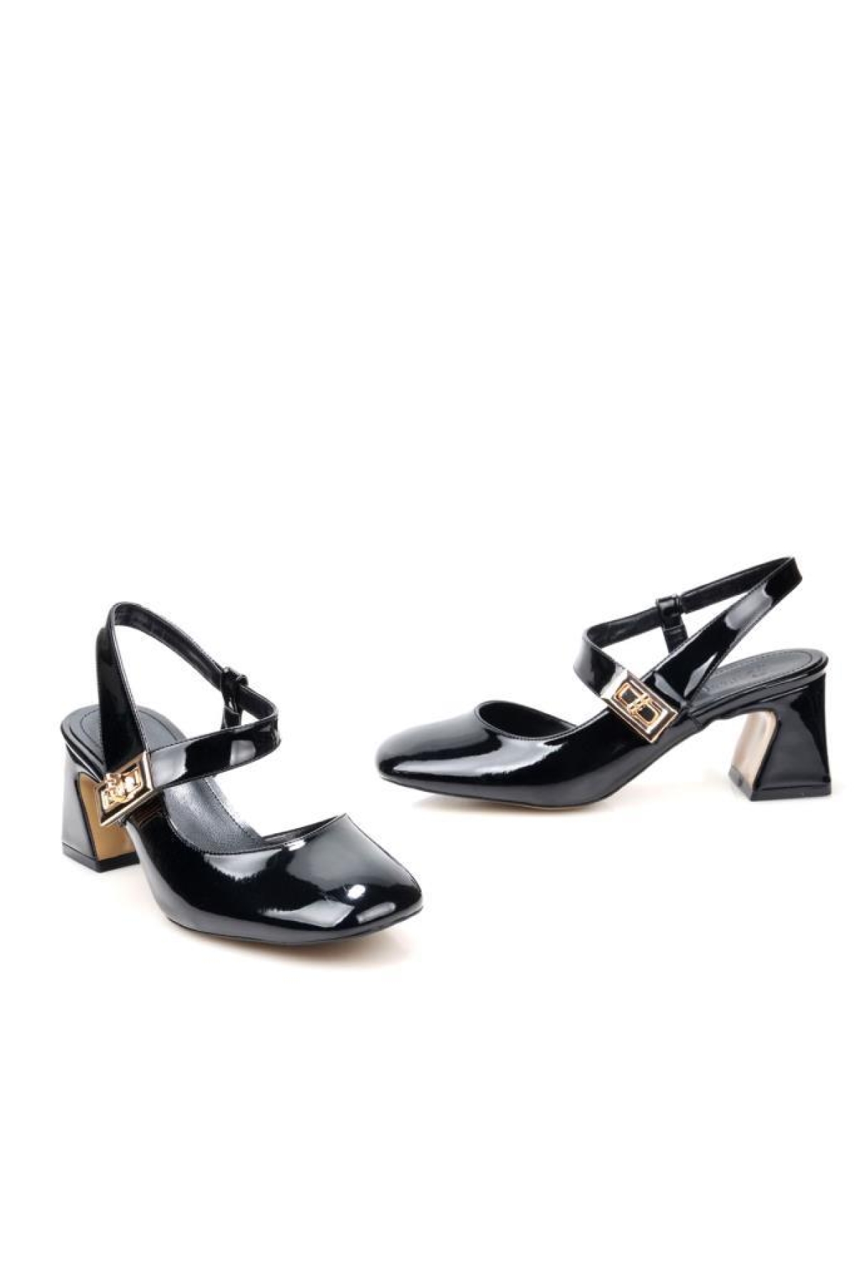 Pisagor Ps-32630 Kadın Arkası Açık Ayakkabı - Görsel 4