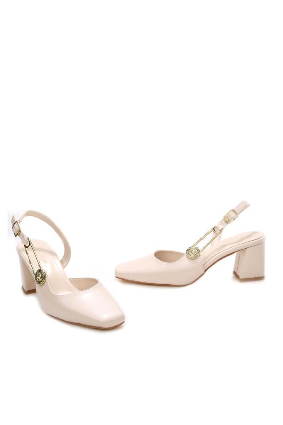 Pisagor Ps-32530 6 Cm Topuklu Kadın Stiletto Ayakkabı - Görsel 4