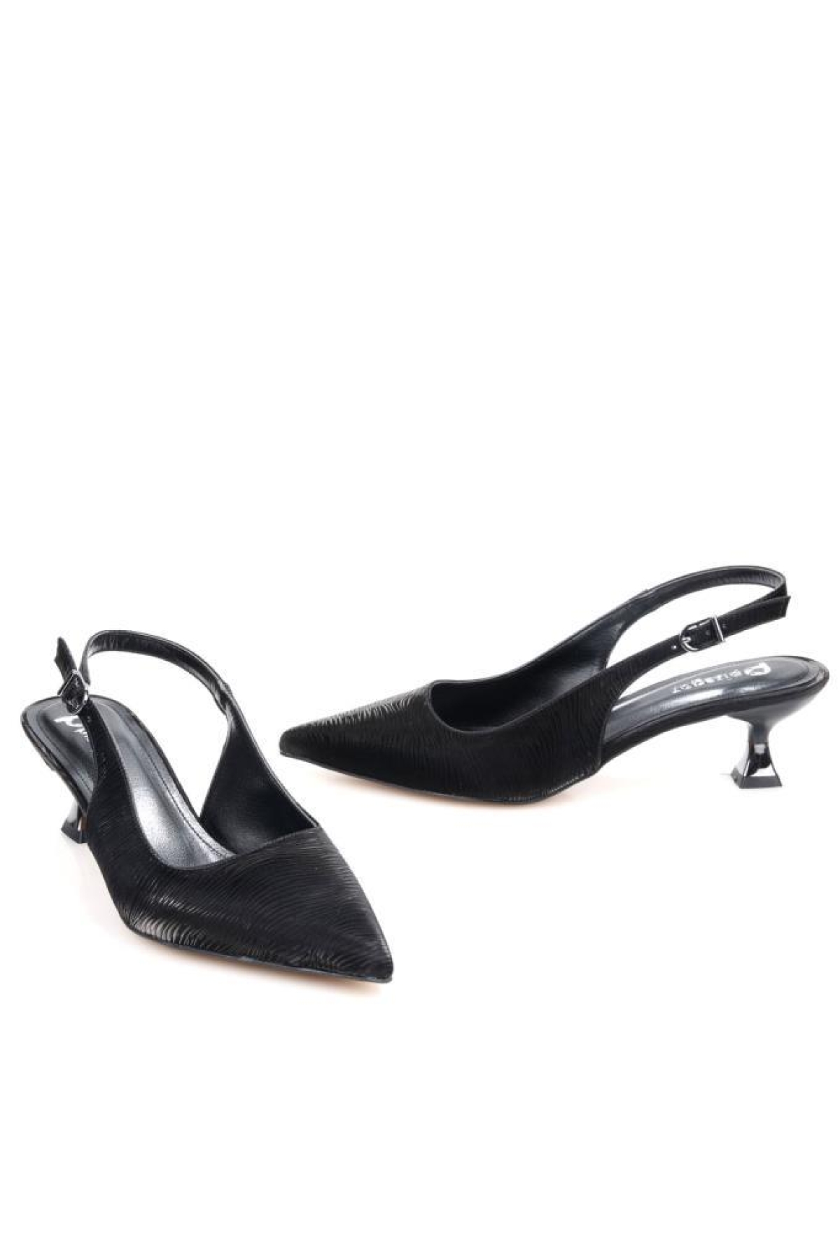 Pisagor Ps-31960 Kadın 4 Cm Arkası Açık Ayakkabı - Görsel 3