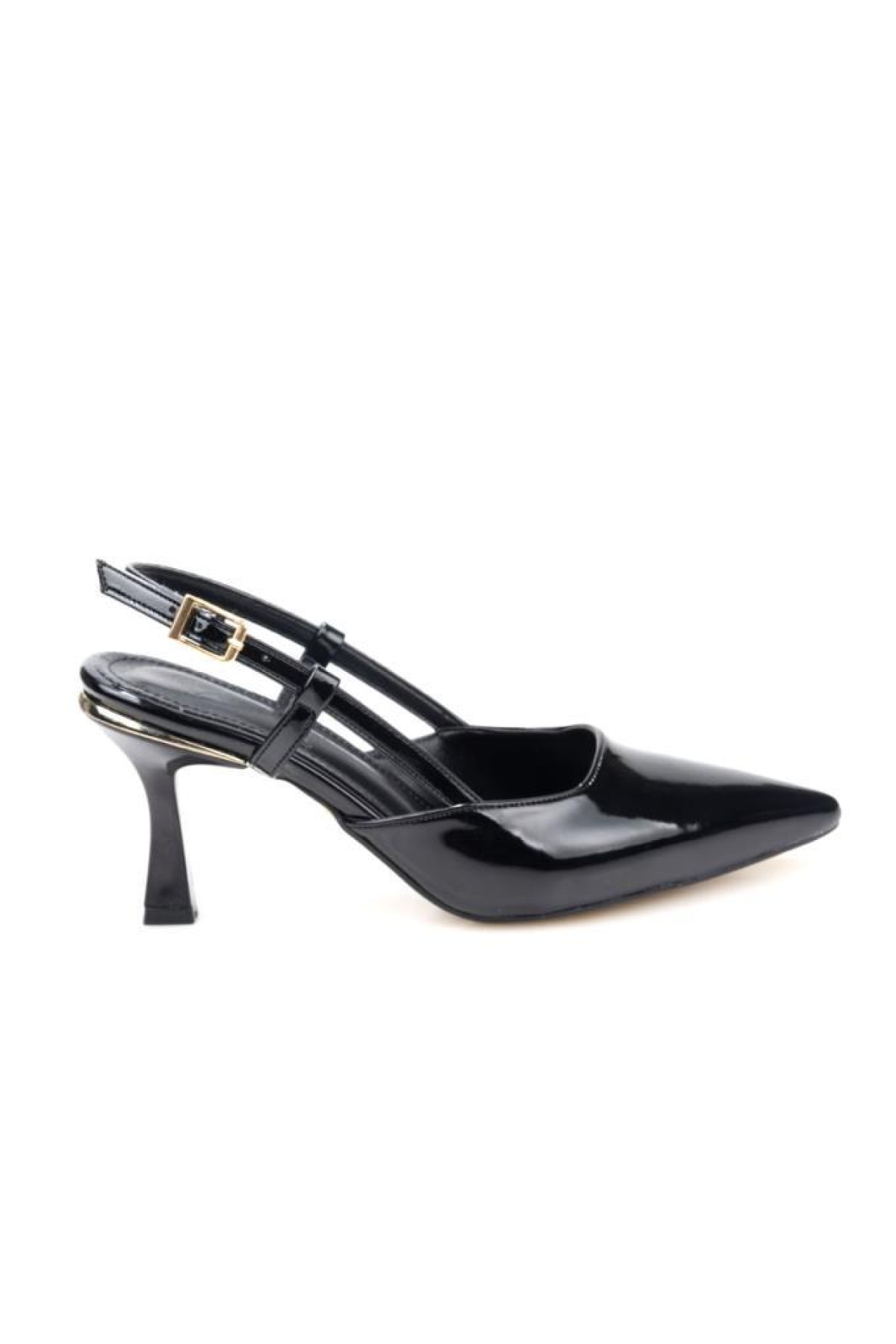 Pisagor Ps-32500 Kadın Arkası Açık Topuklu Ayakkabı - Görsel 2