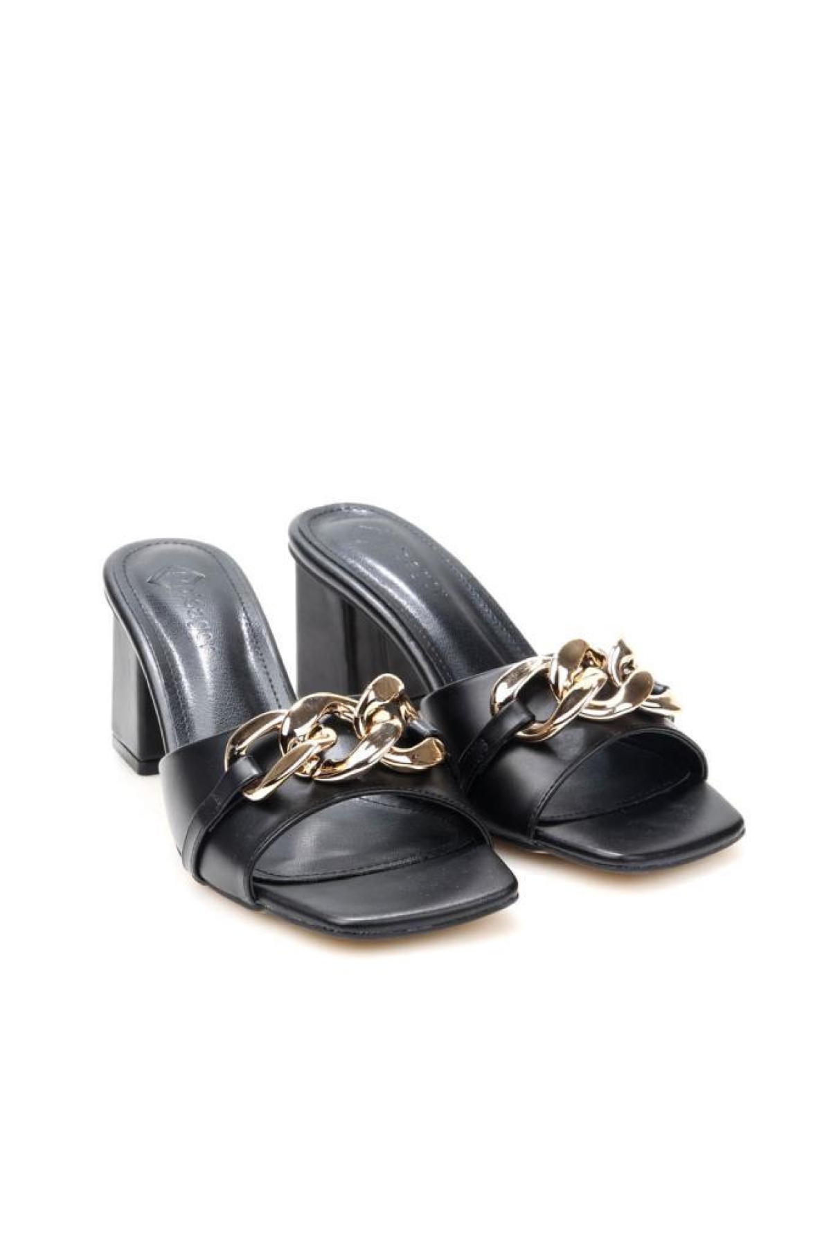 Pisagor Ps-32460 6 Cm Topuklu Kadın Terlik - Görsel 3