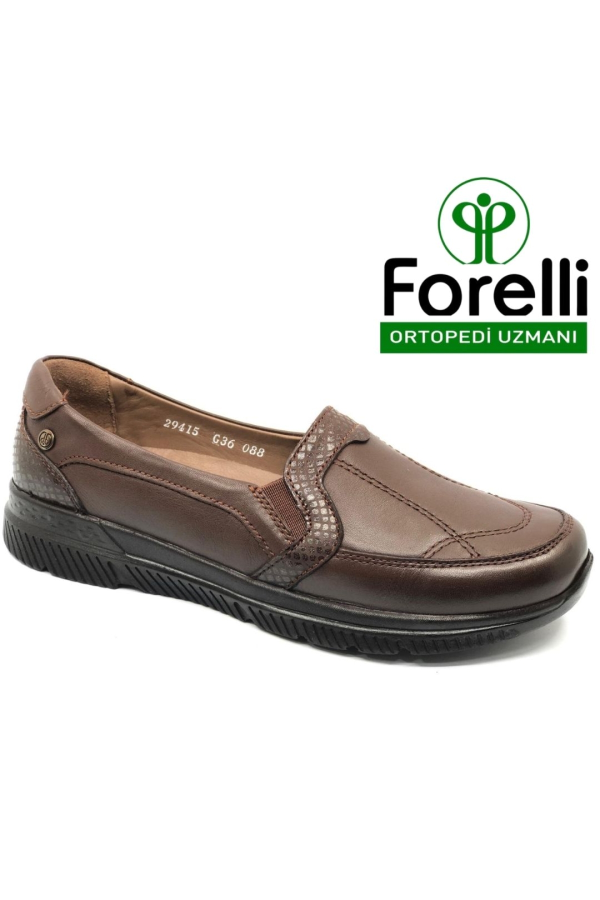 Dilmen Hakiki Deri Ortopedik Comfort Kadın Casual Ayakkabı - Görsel 3