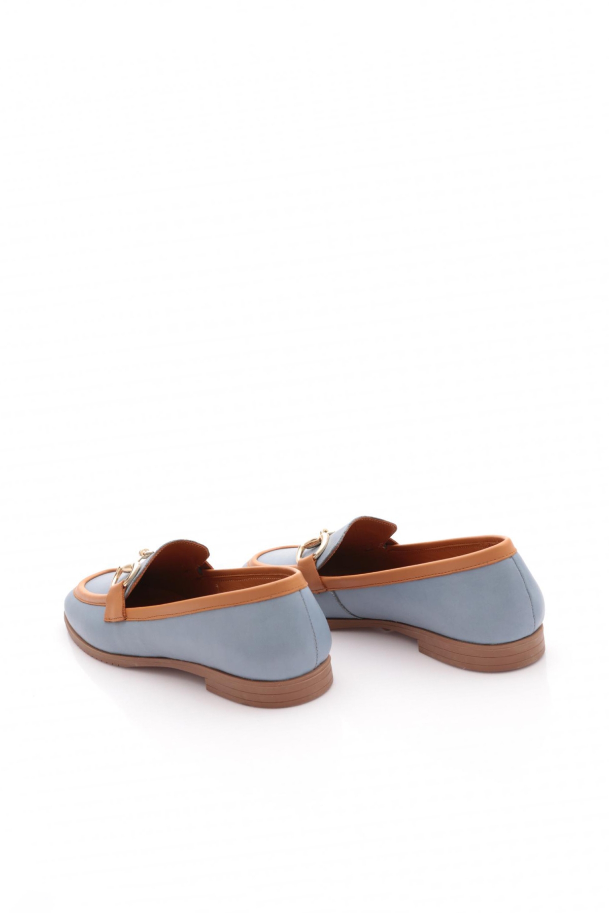 07-1 Kadin Aksesuarli Loafer Ayakkabi - Görsel 4