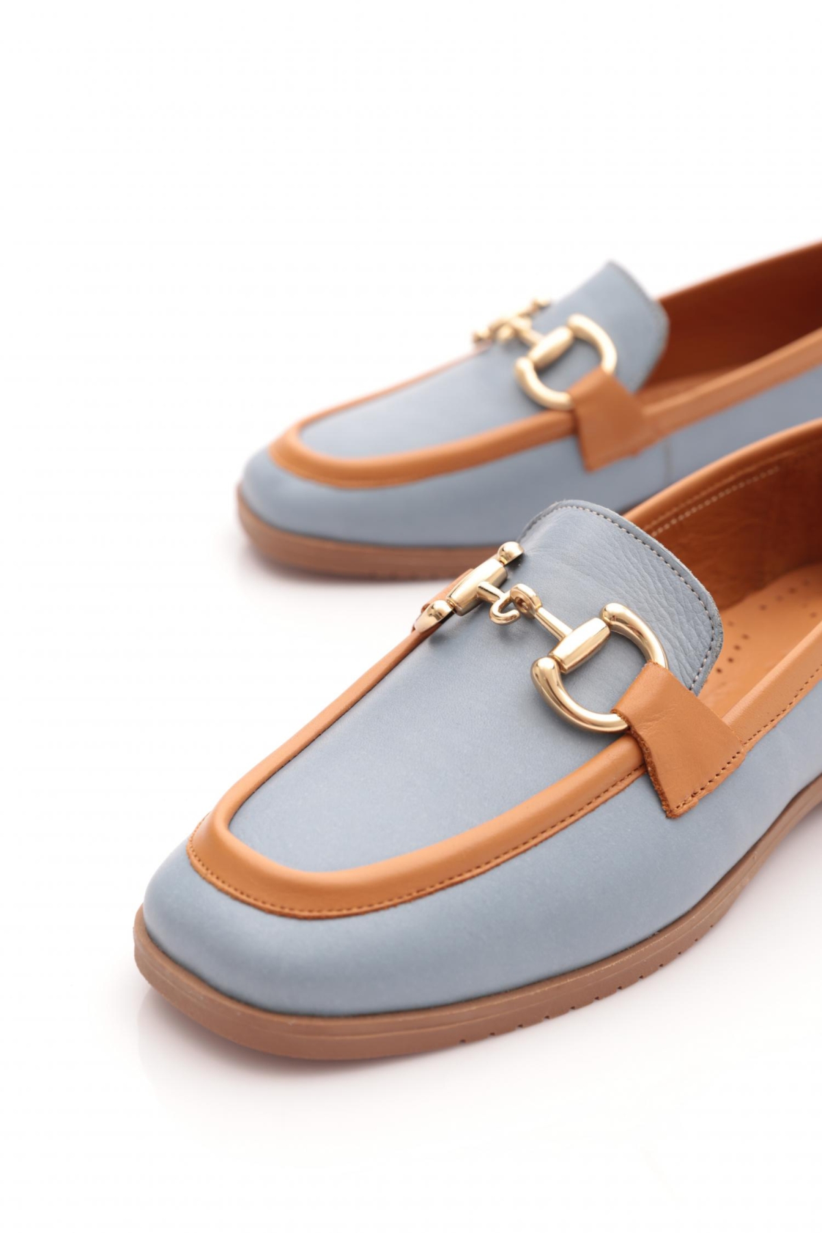 07-1 Kadin Aksesuarli Loafer Ayakkabi - Görsel 5