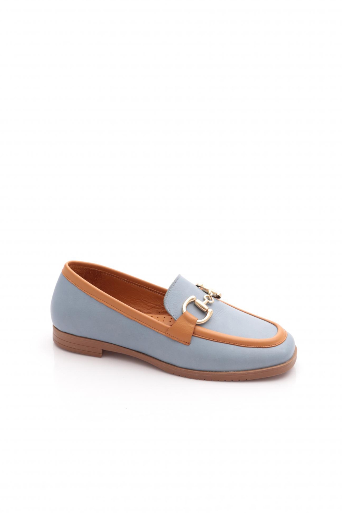 07-1 Kadin Aksesuarli Loafer Ayakkabi - Görsel 6