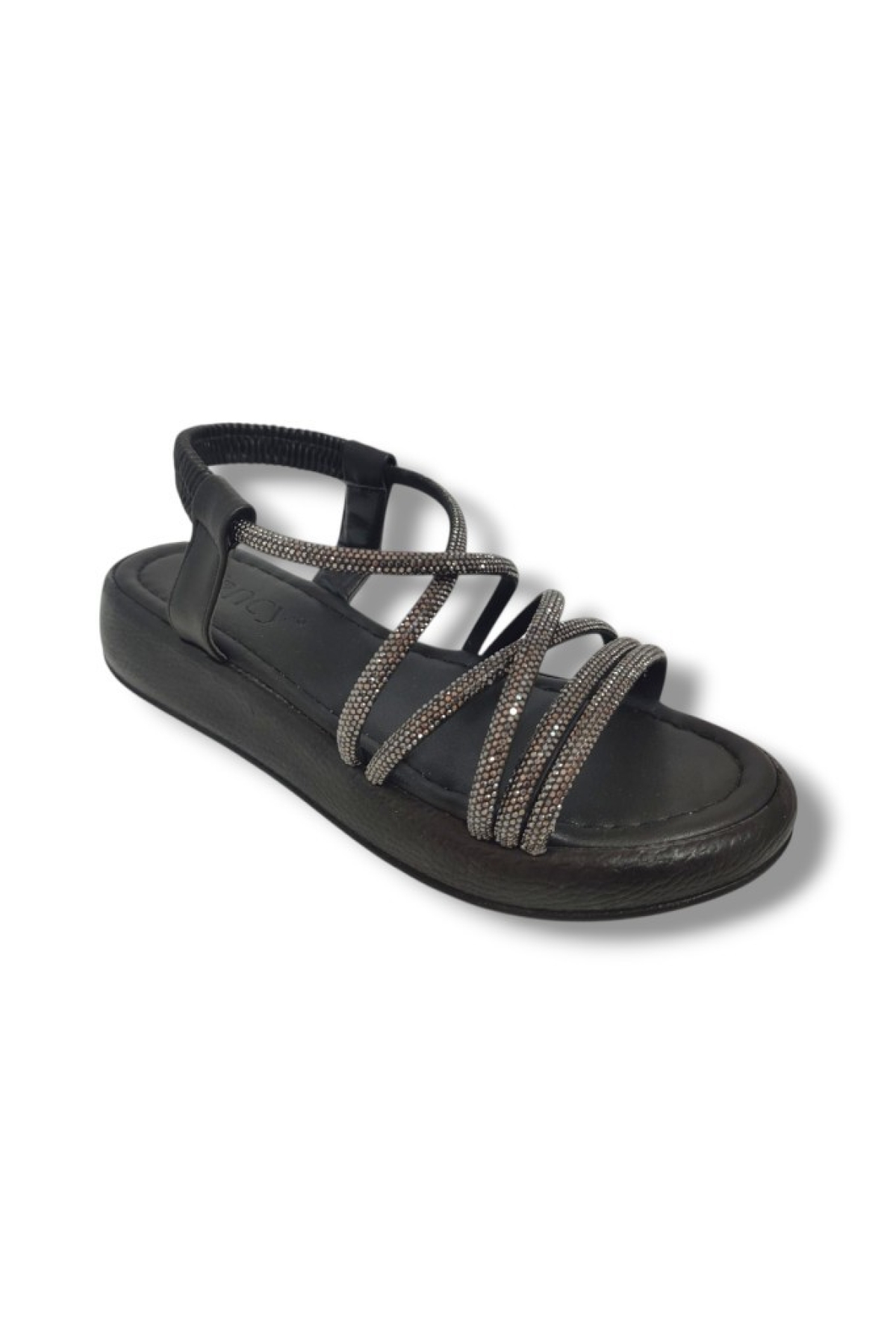 051-25 Taşlı Trend Fashion Kadın Sandalet - Görsel 2