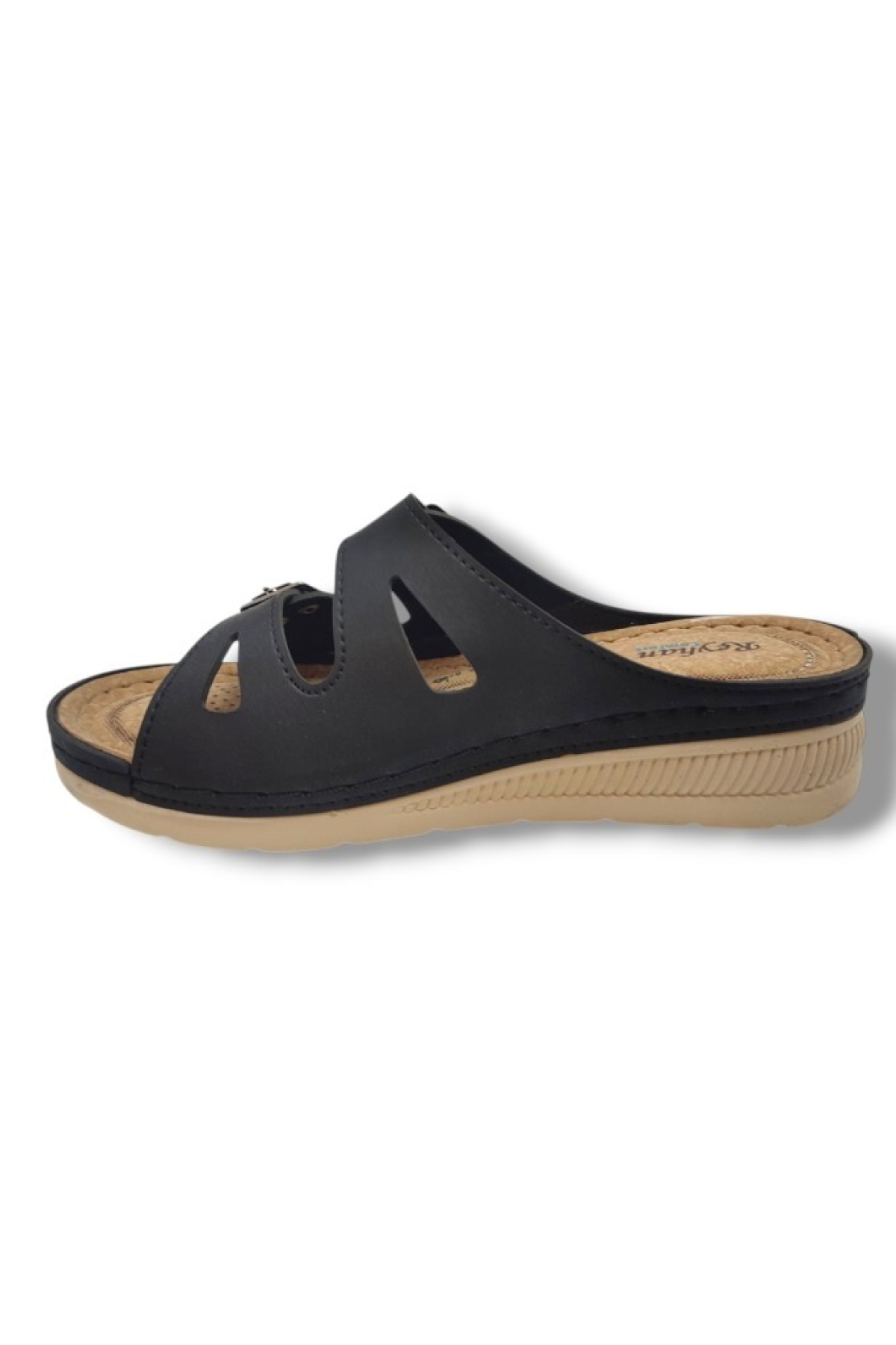 Avox 765-25 Çift Tokalı Comfort Kadın Terlik - Görsel 4