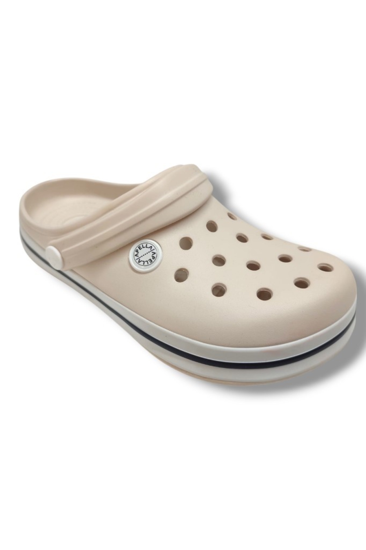 E800-2-25 Sabo Terlik Bej Beyaz Siyah 36-40 - Görsel 2