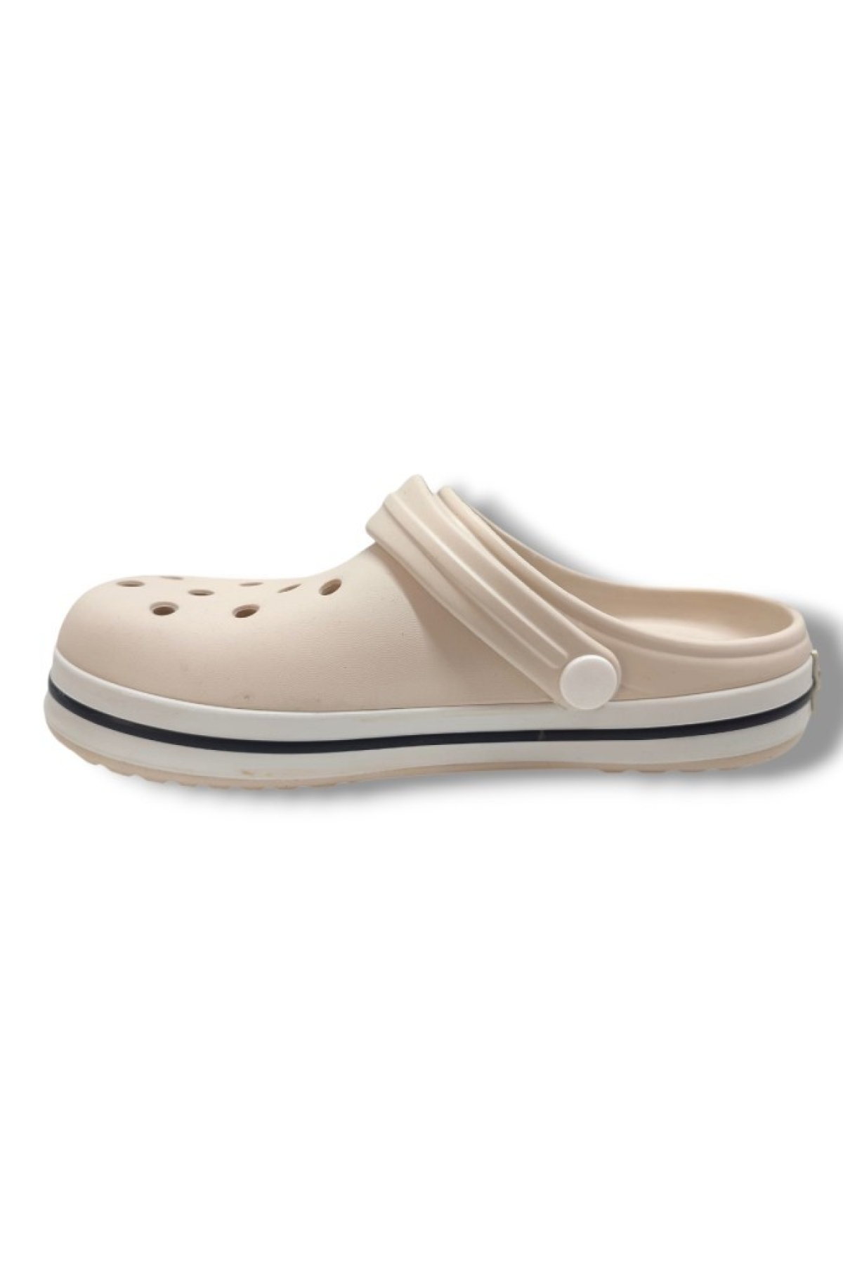 E800-2-25 Sabo Terlik Bej Beyaz Siyah 36-40 - Görsel 4