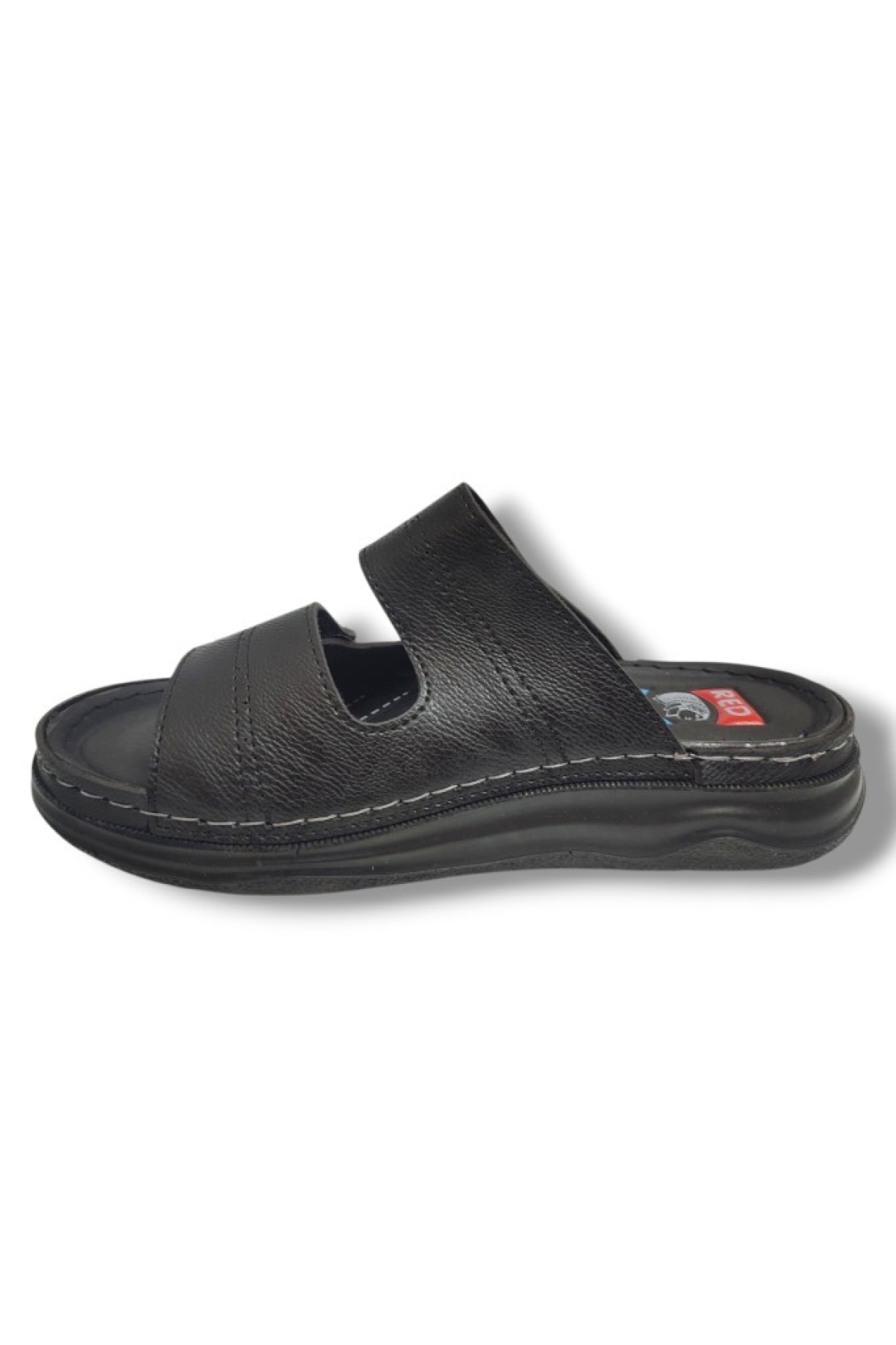 04-25 Anatomik Çift Bant Cırtlıı Erkek Terlik - Görsel 4