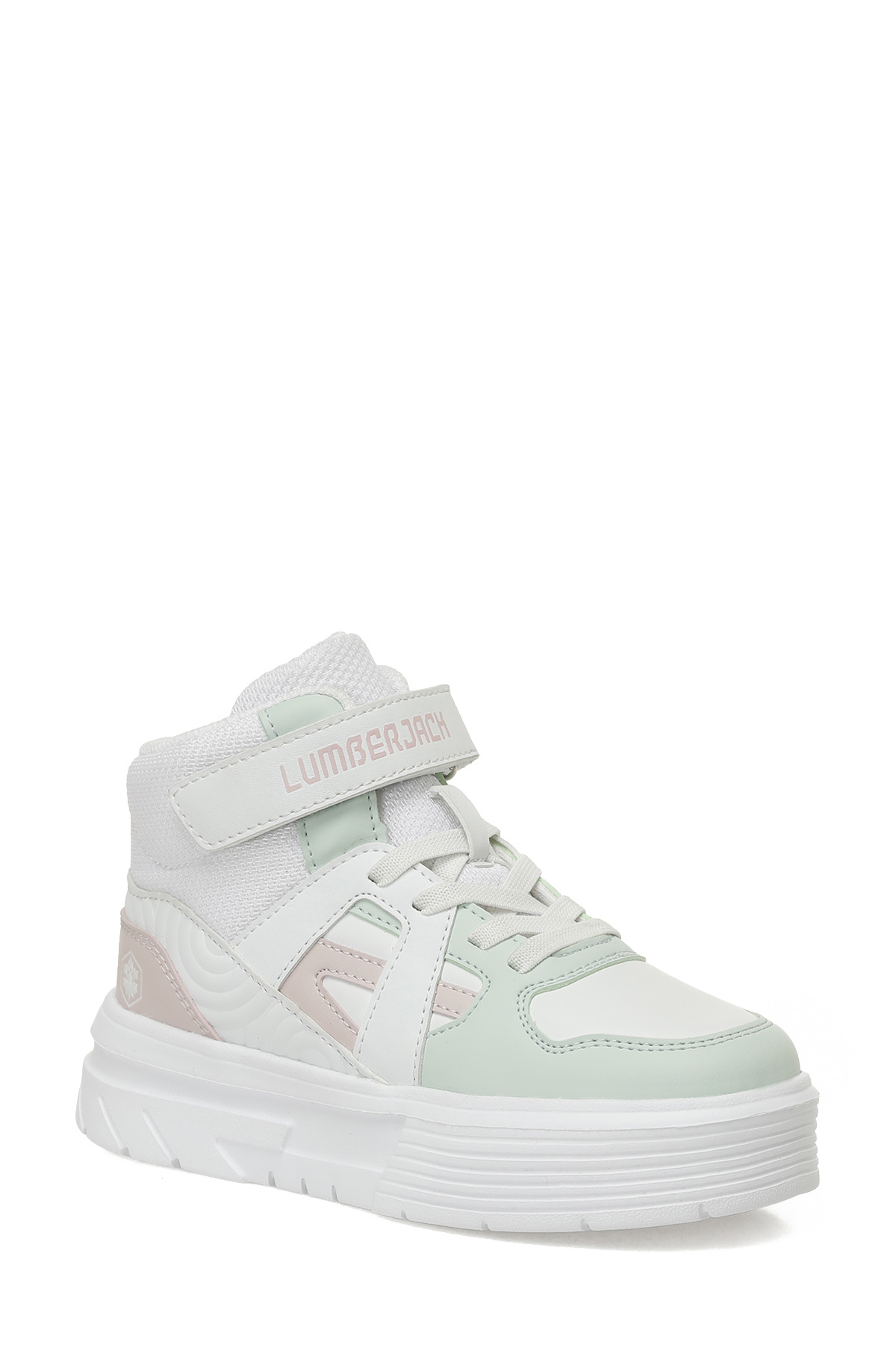 CRUSEL HI 5PR Beyaz Kız Çocuk High Sneaker - Görsel 3