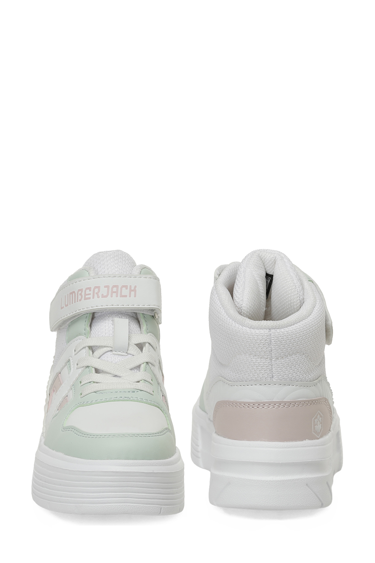 CRUSEL HI 5PR Beyaz Kız Çocuk High Sneaker - Görsel 6