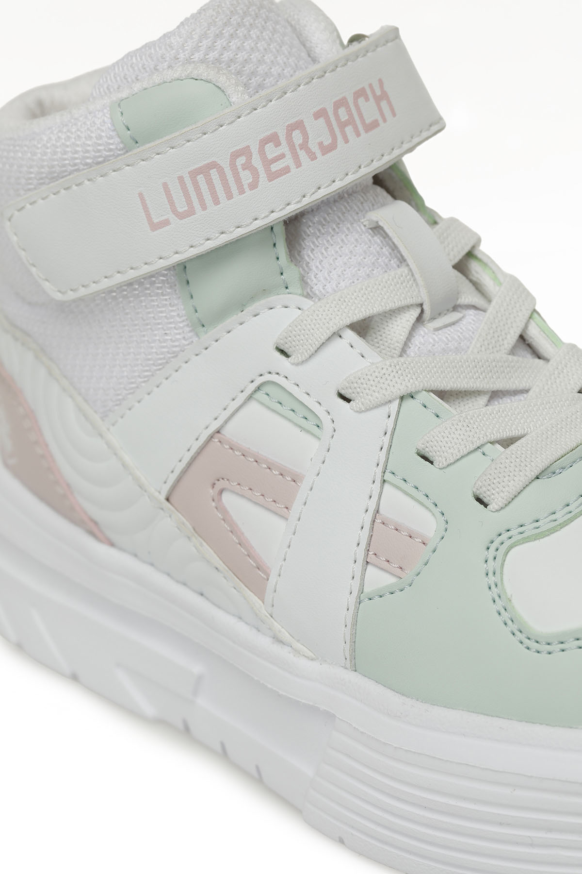 CRUSEL HI 5PR Beyaz Kız Çocuk High Sneaker - Görsel 8