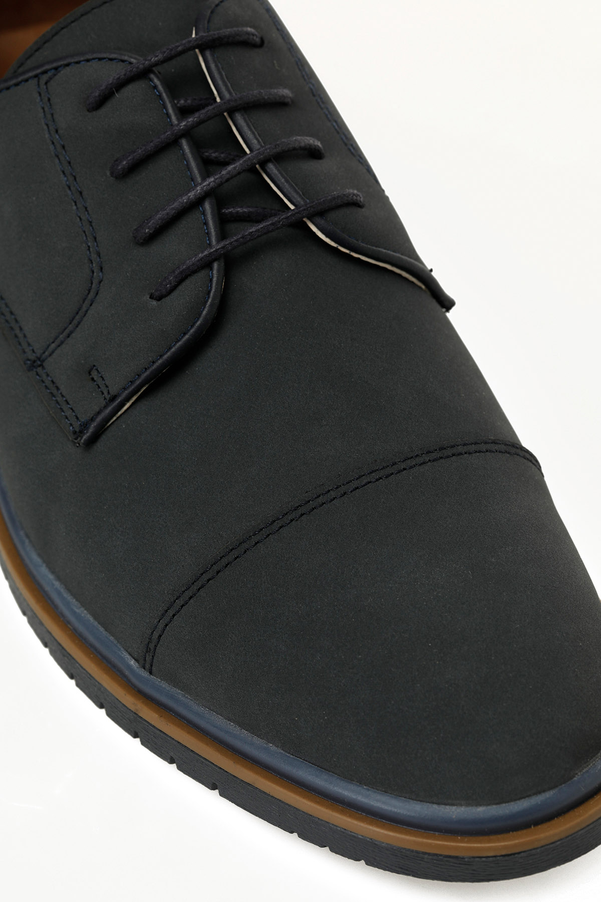 EDGAR -JJ 5PR Lacivert Erkek Klasik Ayakkabı - Görsel 9