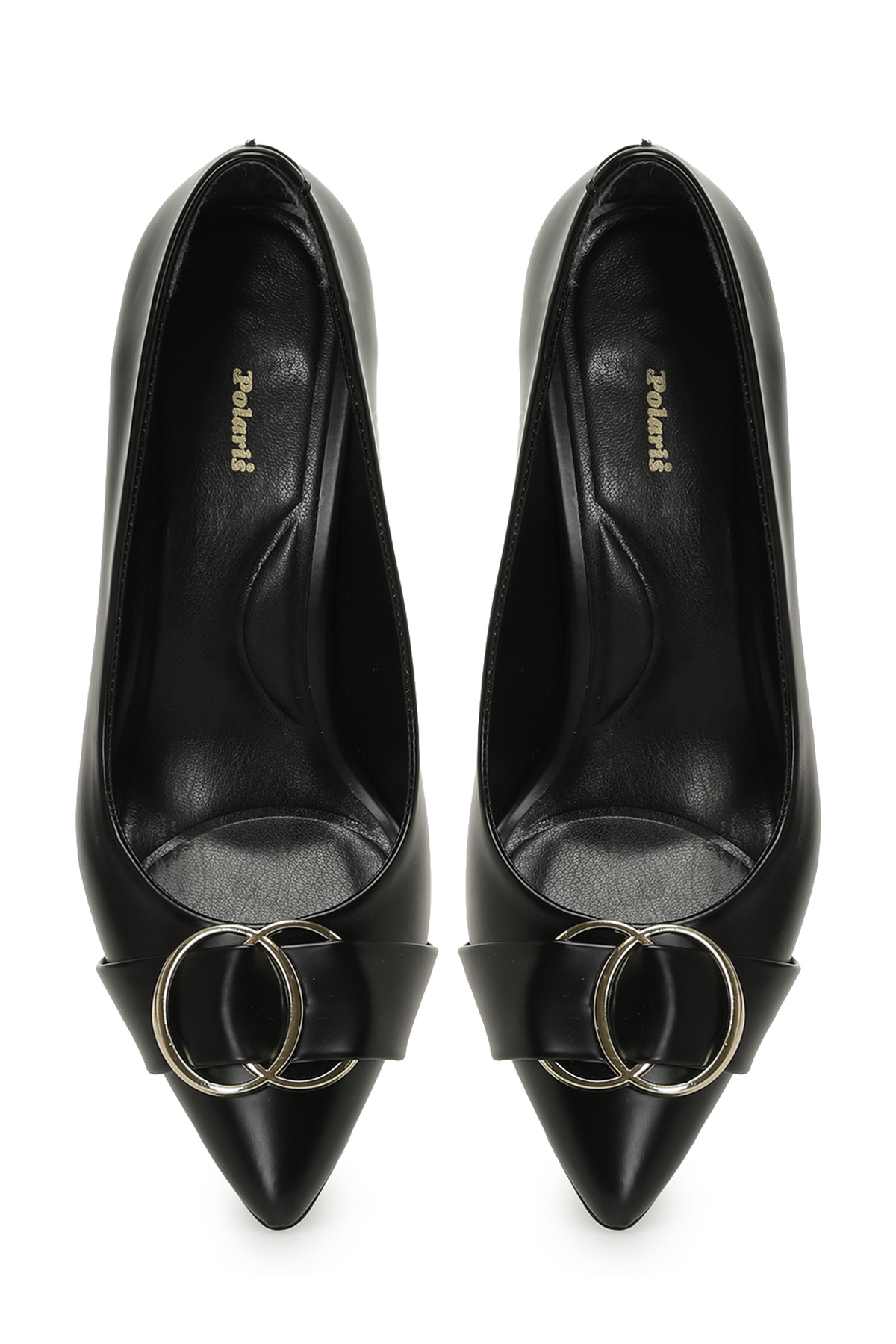 326022R.Z 5PR Siyah Kadın Topuklu Ayakkabı - Görsel 5