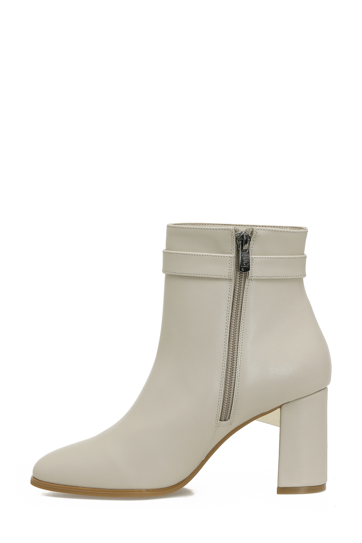 İnci INCI MARS PR Bej Kadın Topuklu Bot - Görsel 4