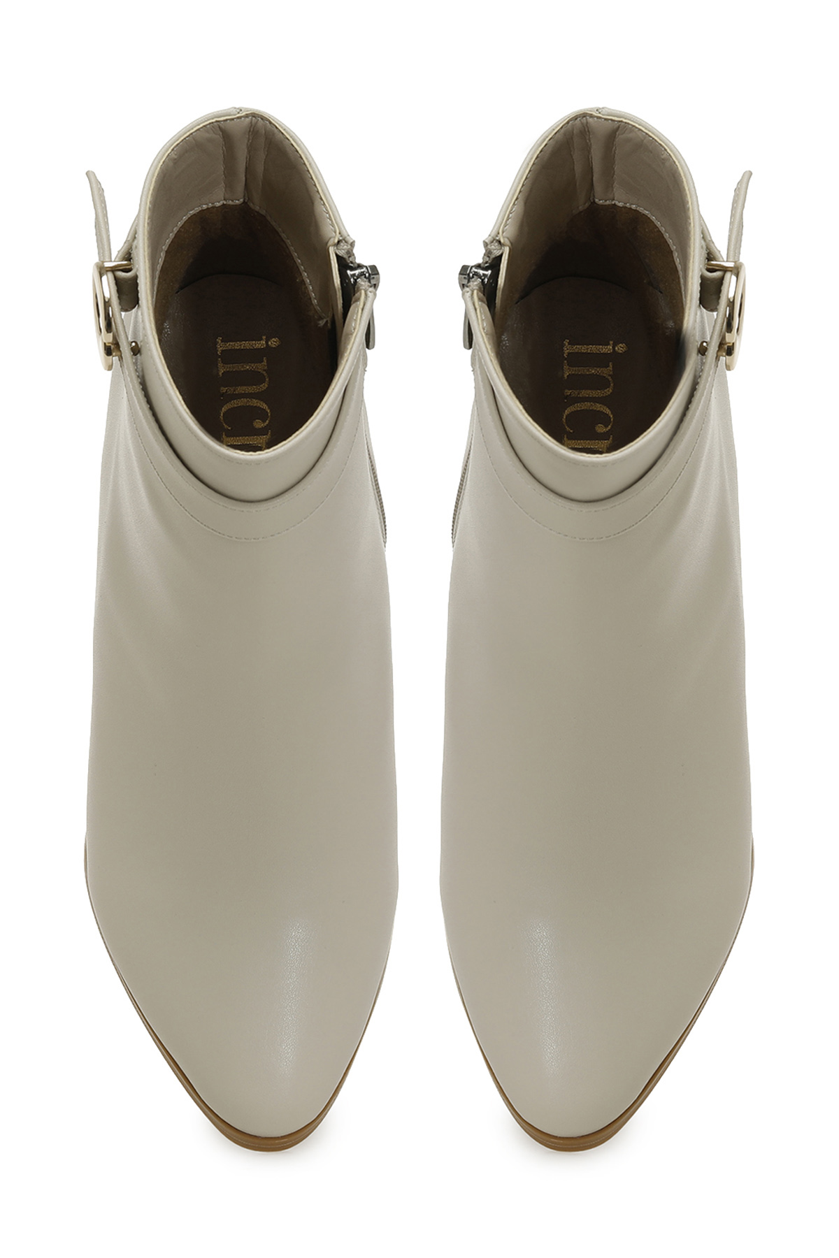 İnci INCI MARS PR Bej Kadın Topuklu Bot - Görsel 5