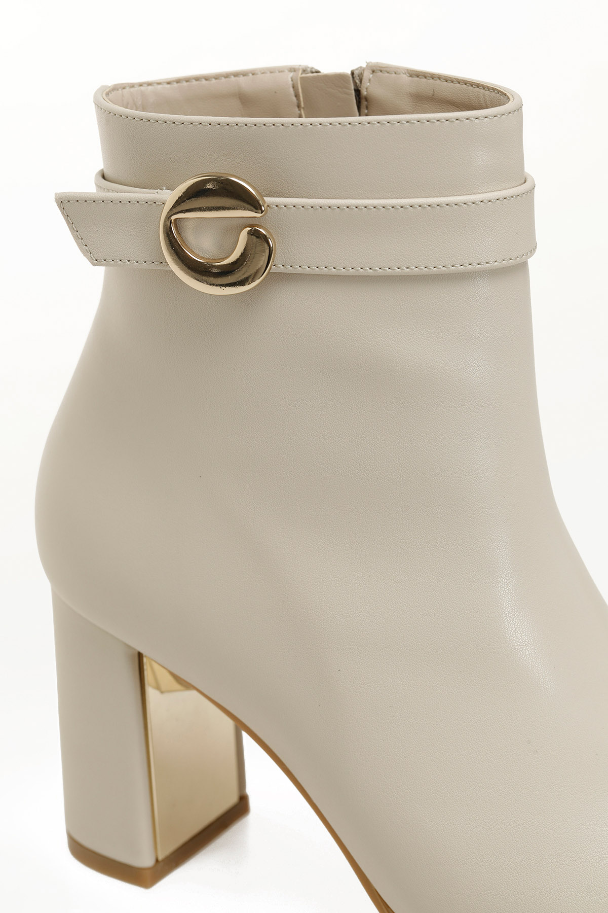 İnci INCI MARS PR Bej Kadın Topuklu Bot - Görsel 8