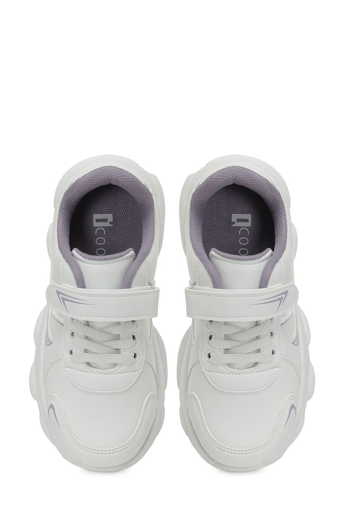 I Cool ZERA F 5PR Beyaz Kız Çocuk Spor Ayakkabı - Görsel 5