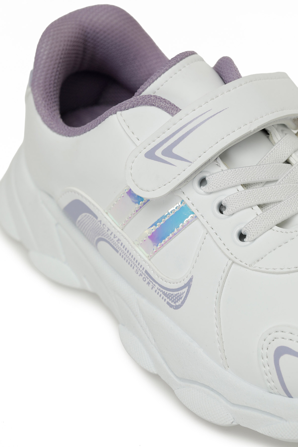 I Cool ZERA F 5PR Beyaz Kız Çocuk Spor Ayakkabı - Görsel 8