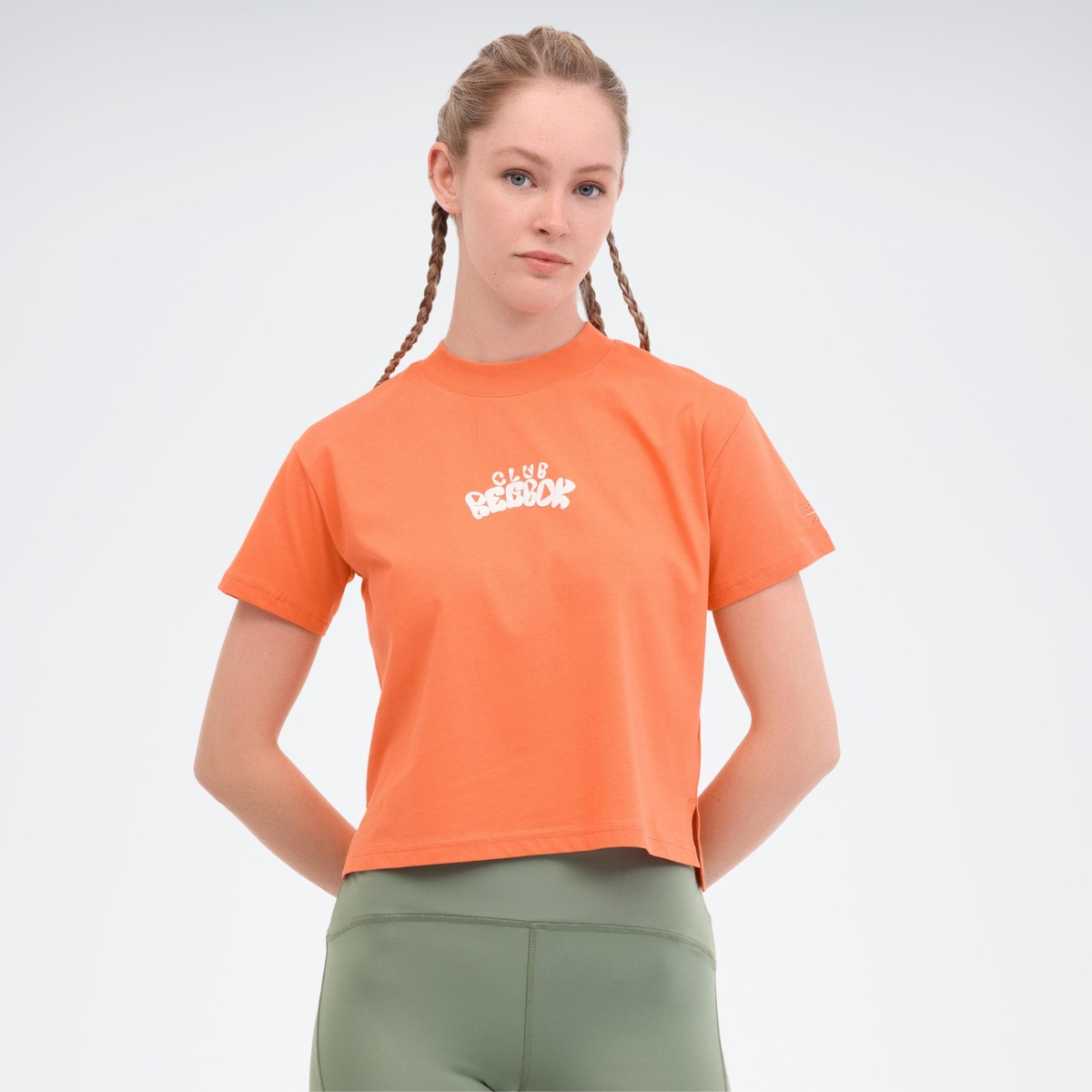 Reebok KERALA TEE CORAL Kadın Kısa Kol T-Shirt