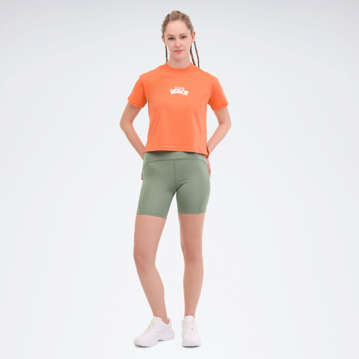 Reebok KERALA TEE CORAL Kadın Kısa Kol T-Shirt