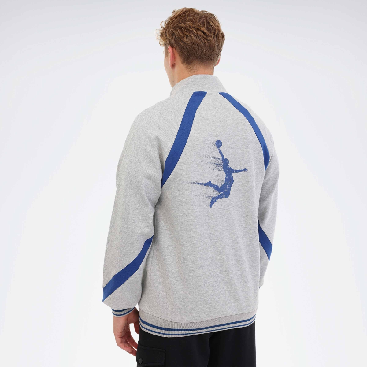 Reebok CAMBLE FZ Gri Erkek Eşofman Üstü