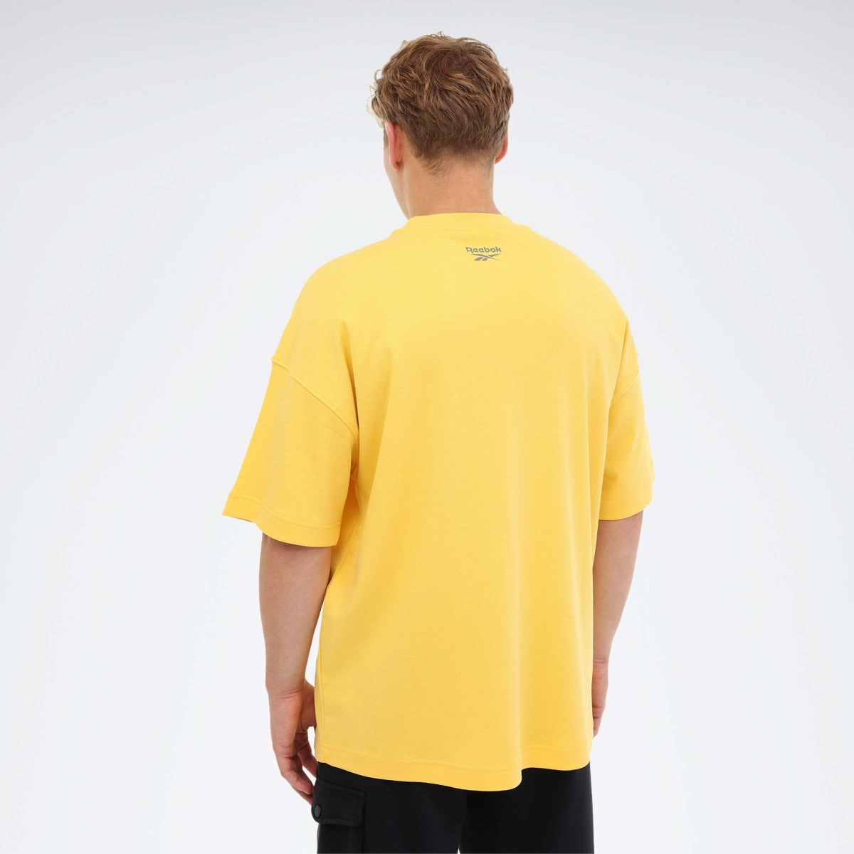 Reebok DEYNA TEE Sarı Erkek Kısa Kol T-Shirt