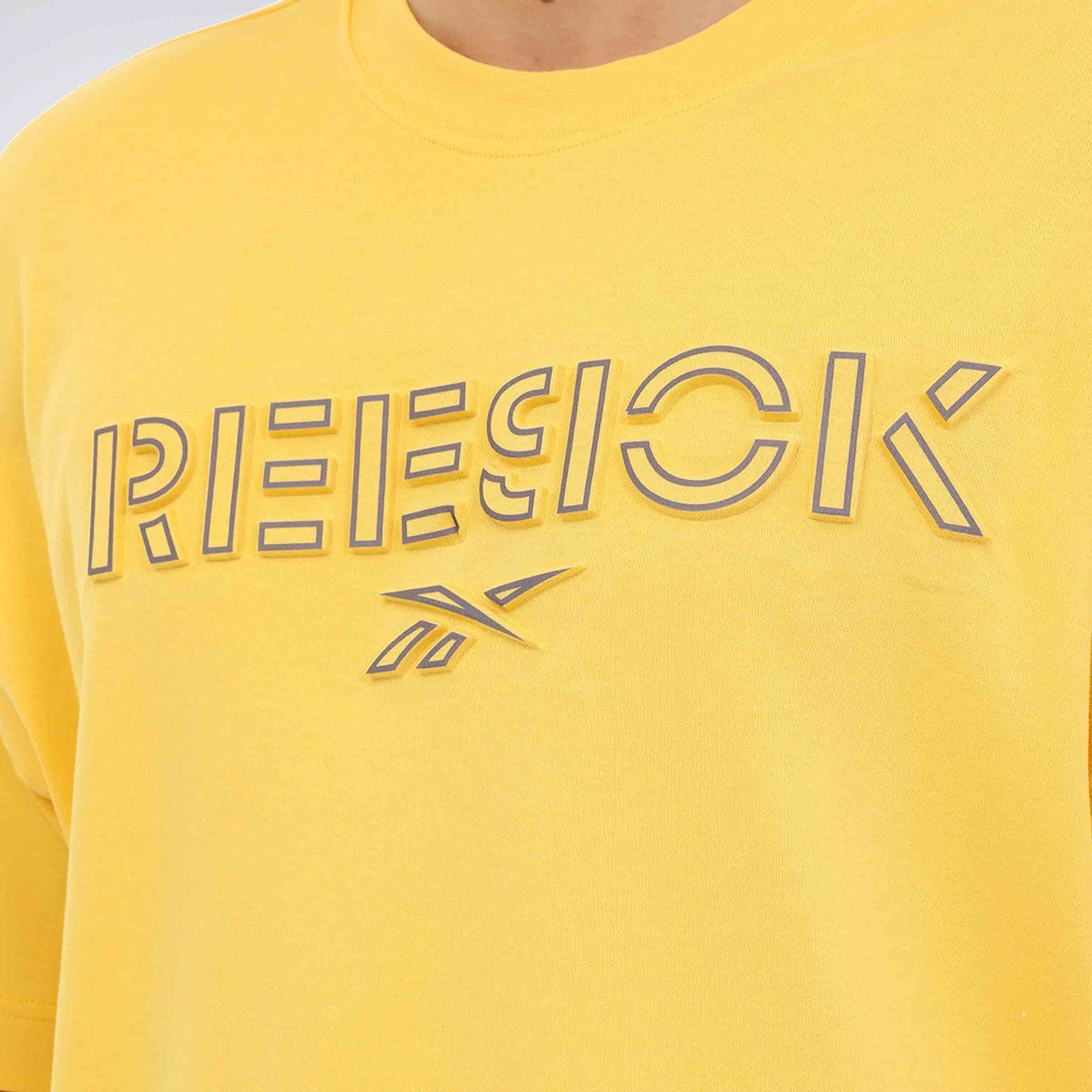 Reebok DEYNA TEE Sarı Erkek Kısa Kol T-Shirt