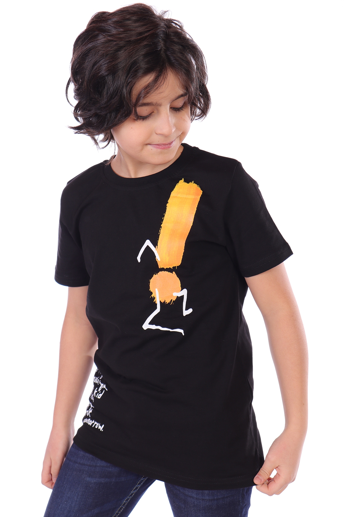 Toontoy KidsToontoy Erkek Çocuk Yazı Baskılı Tişört
