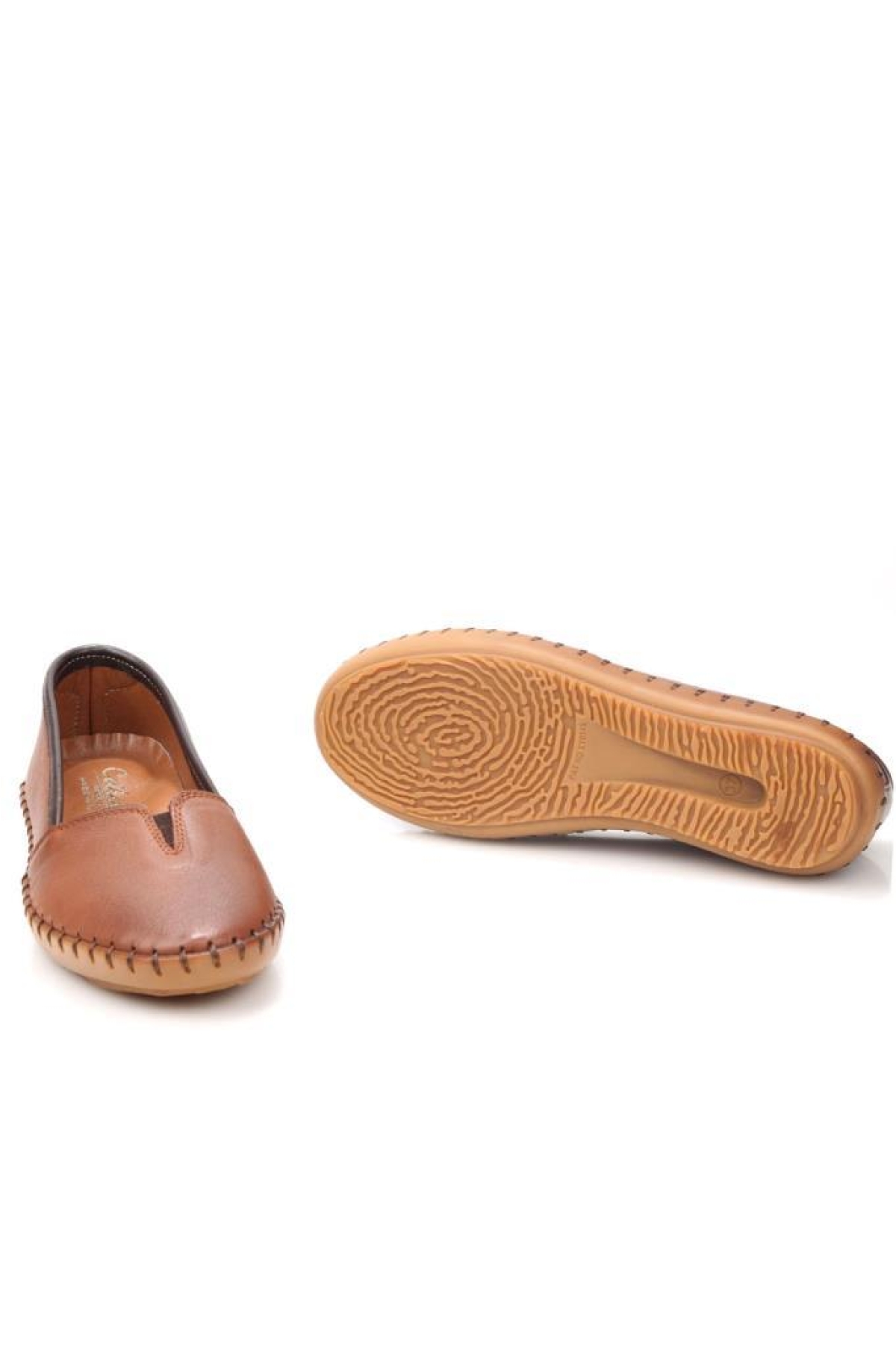 302 Ortopedik Kadın Deri Günlük Ayakkabı - Görsel 5
