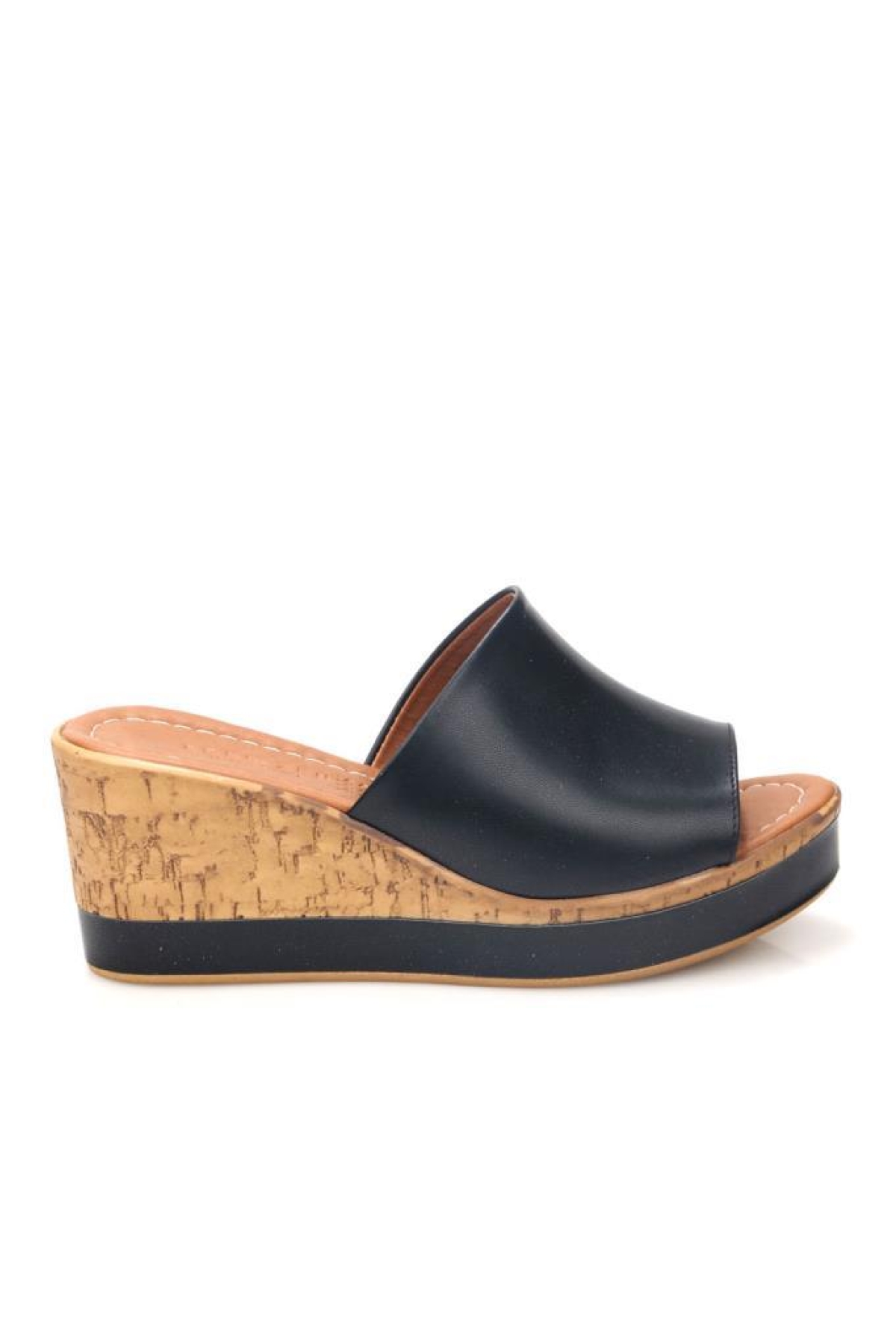Frzn 03190 Dolgu Topuk Kadın Terlik - Görsel 2