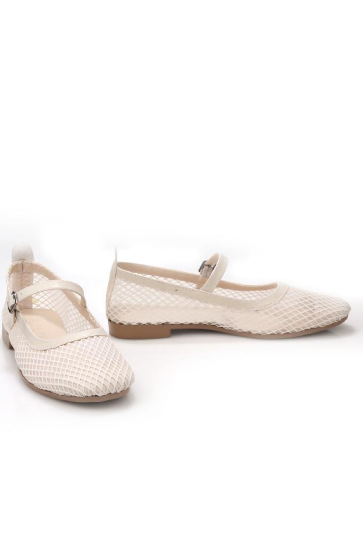 Frzn 03306 Kadın Fileli Günlük Babet - Görsel 4