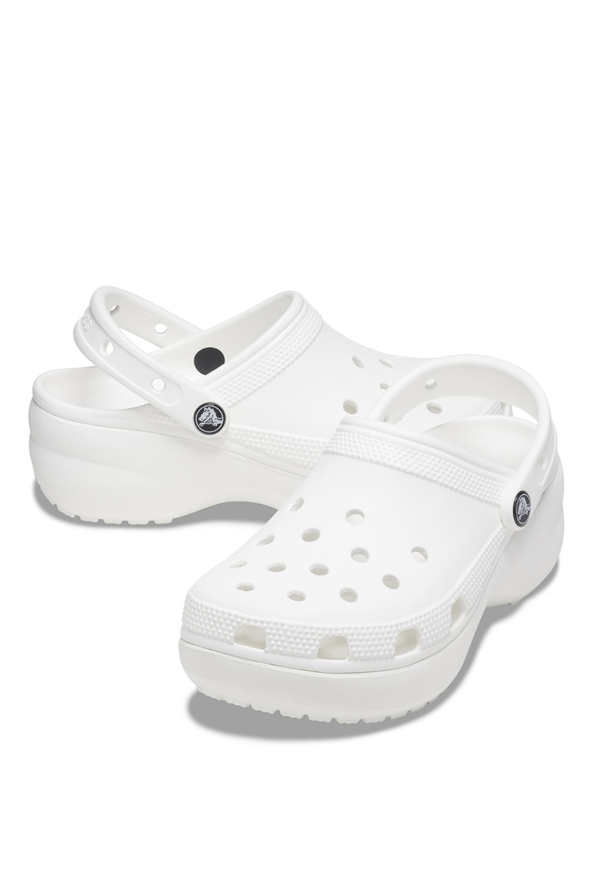Classic Platform Clog Kadın Sabo Terlik White - Görsel 3