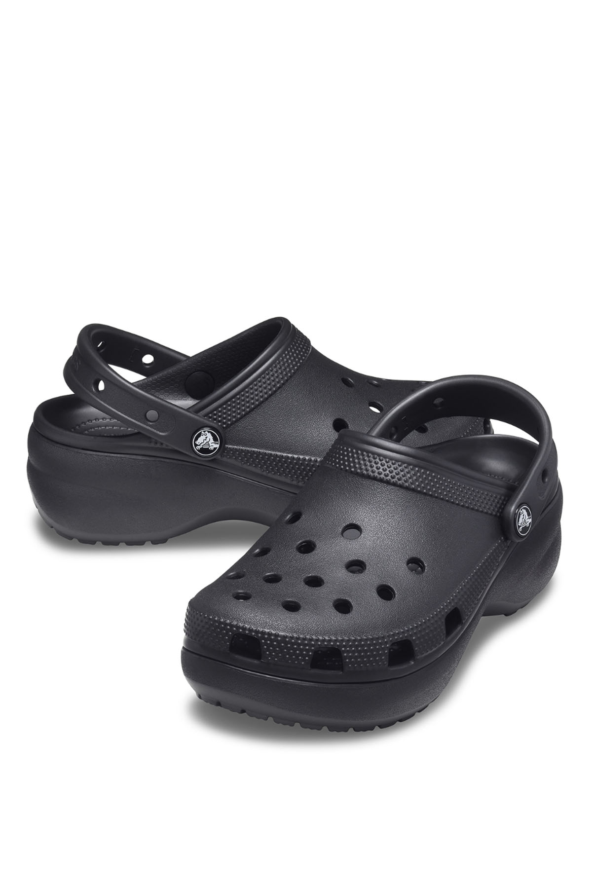 Classic Platform Clog Kadın Sabo Terlik Black - Görsel 3