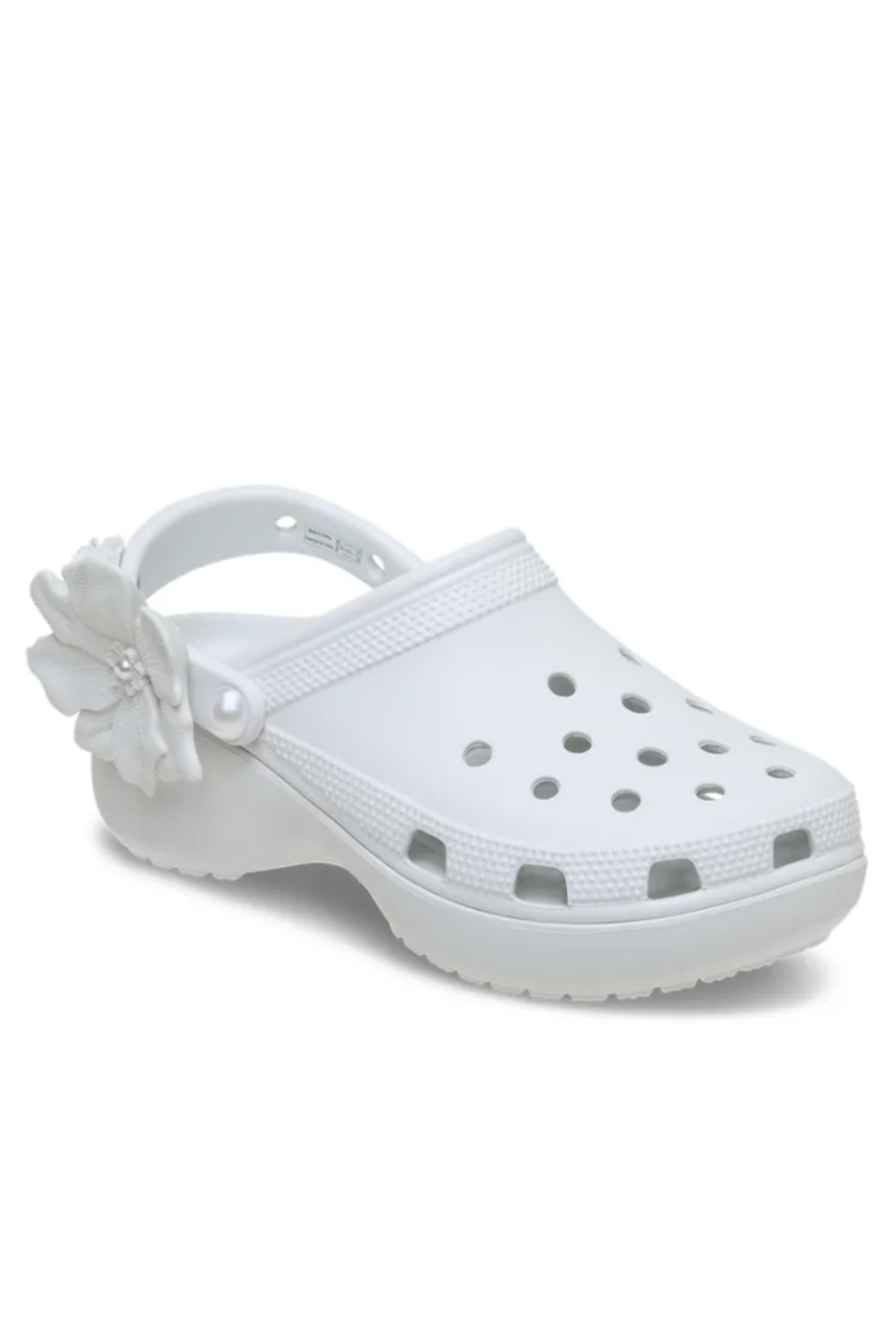 Classic Platform Clog Bouquet Clog Kadın Terlik Gri - Görsel 3