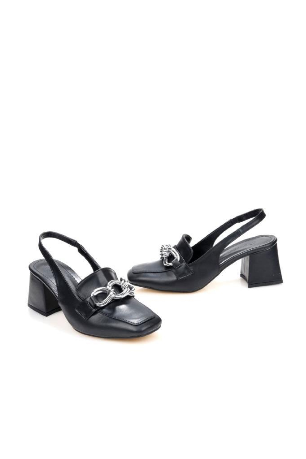 Pisagor Ps-32520 6 Cm Topuklu Kadın Stiletto Ayakkabı - Görsel 3