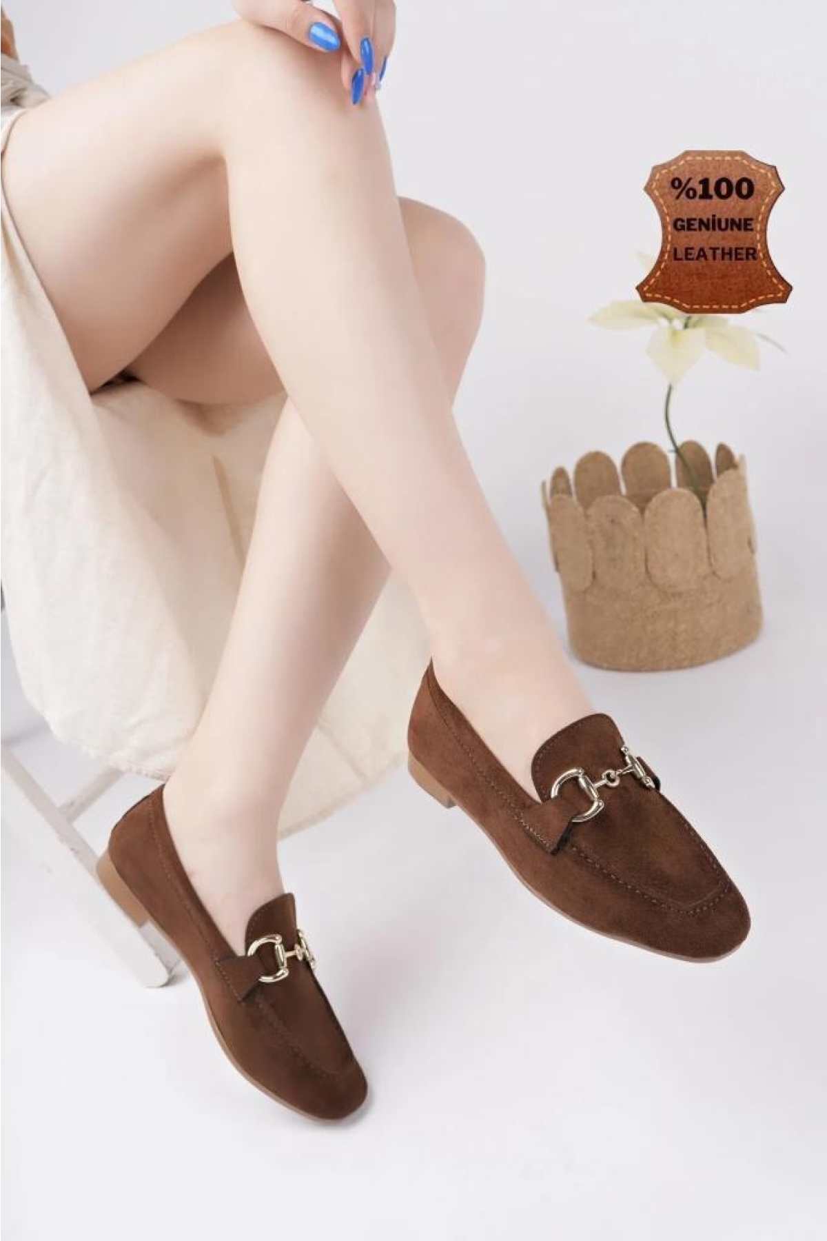 Pisagor Ps-32610 Ortopedik Kadın Günlük Babet - Görsel 3