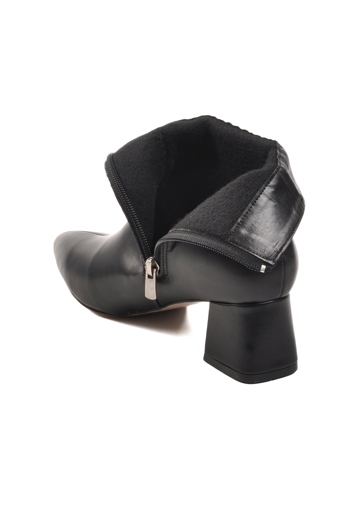 Aspor Siyah Poliüretan Kadın Topuklu Bot - Görsel 5